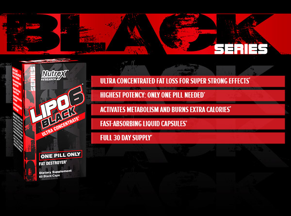 Nutrex Lipo 6 Black Ultra Concentrated